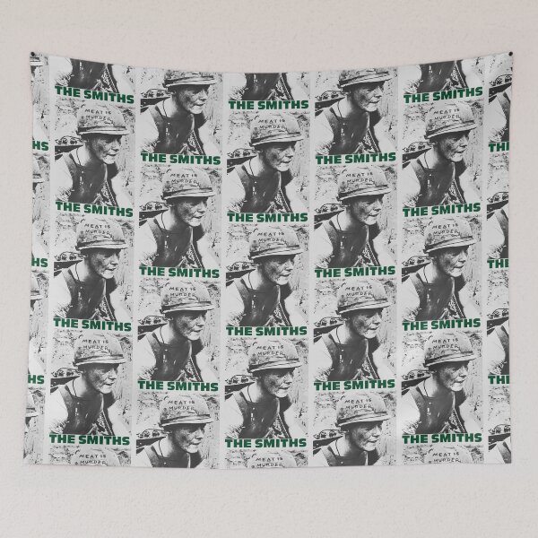 Item preview, The Smiths Meat Is Murder Punk Rock Morissey Retro Unisex T Shirt Design Shirts Classic T-Shirt designed and sold by IsmailMoser.