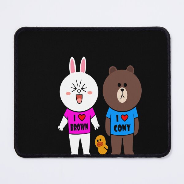 Item preview, Brown bear cony bunny rabbit we love each other Classic T-Shirt designed and sold by BelaGartner.