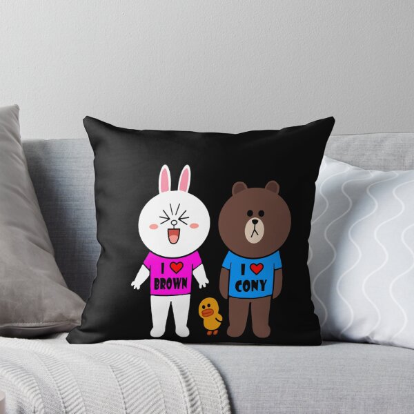 Item preview, Brown bear cony bunny rabbit we love each other Classic T-Shirt designed and sold by BelaGartner.
