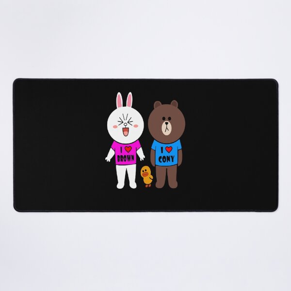 Item preview, Brown bear cony bunny rabbit we love each other Classic T-Shirt designed and sold by BelaGartner.