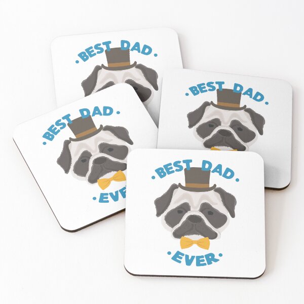 Item preview, Best Fur Pug Dog Dad Ever designed and sold by mschubbybunny.