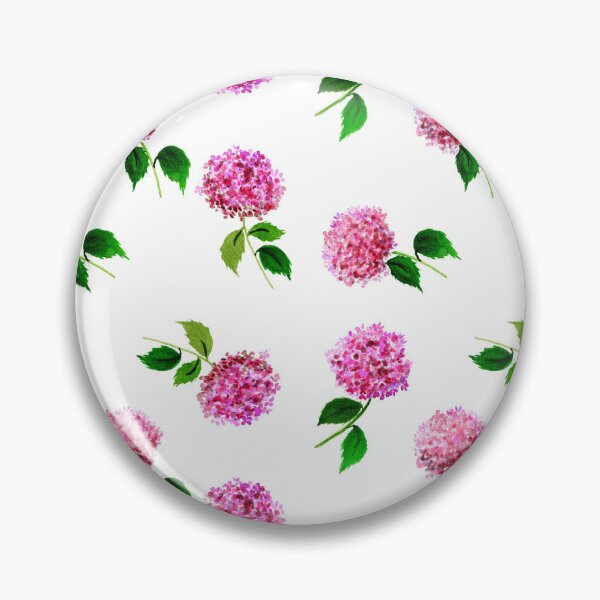 Item preview, Pink Hydrangeas designed and sold by Njosephillustrations.
