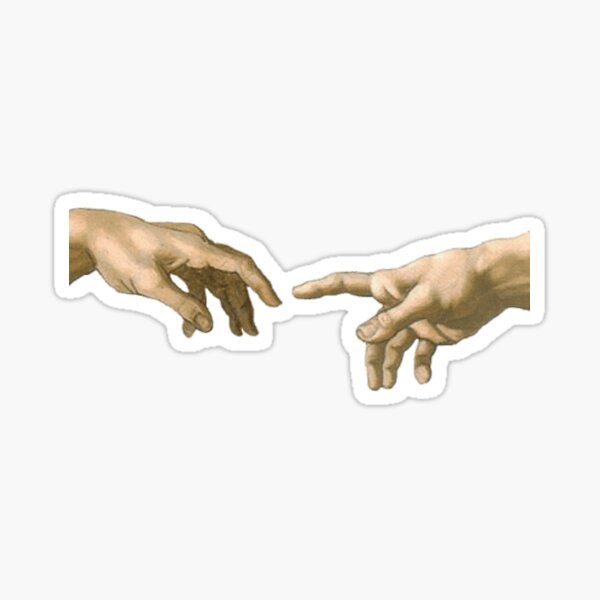 Artikel-Vorschau von Die Schaffung von Adam Sticker, designt und verkauft von eggsandsandwich.
