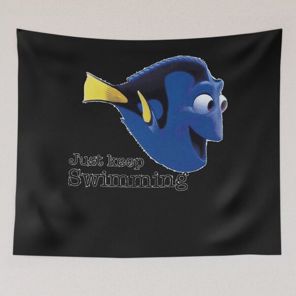 Item preview, Just Keep Swimming- Nemo Essential  designed and sold by MikeNade.