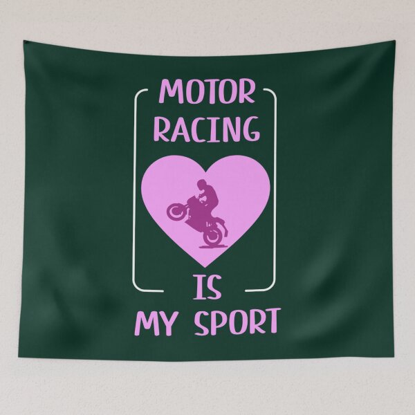 Item preview, motor racing is my sport                                     designed and sold by RosalynGifts.