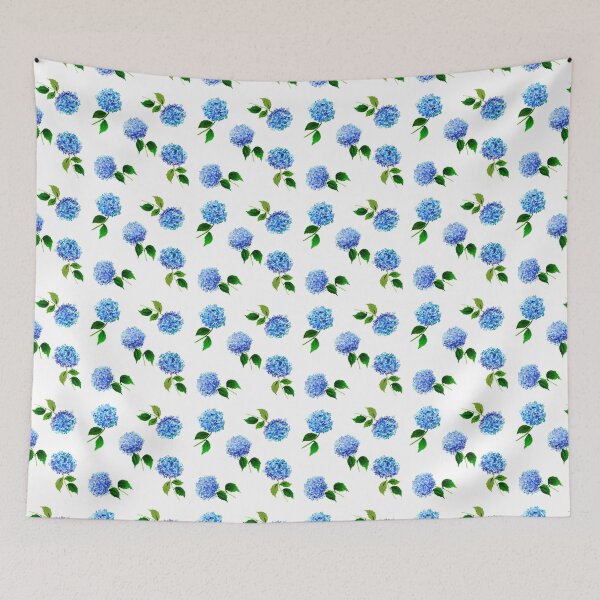 Item preview, Blue Hydrangeas  designed and sold by Njosephillustrations.