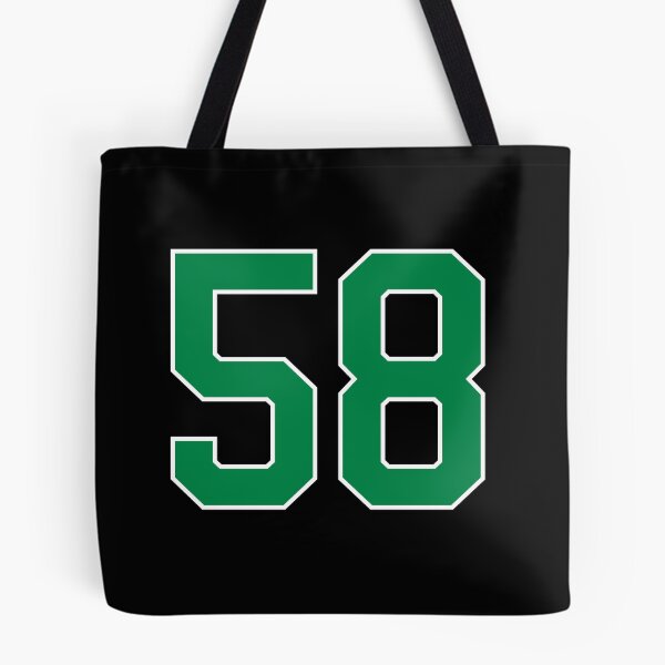 Item preview, 58 number, green lucky sports fifty eight designed and sold by ArtIsParty.