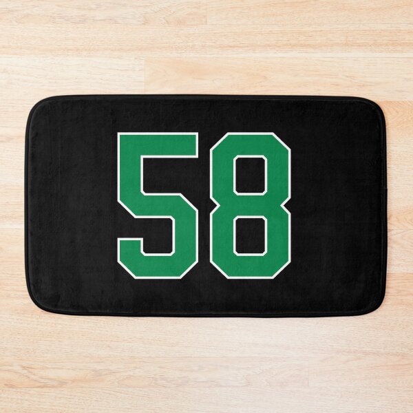 Item preview, 58 number, green lucky sports fifty eight designed and sold by ArtIsParty.
