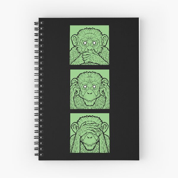 Item preview, three green wise monkeys  designed and sold by Kristen9132901.