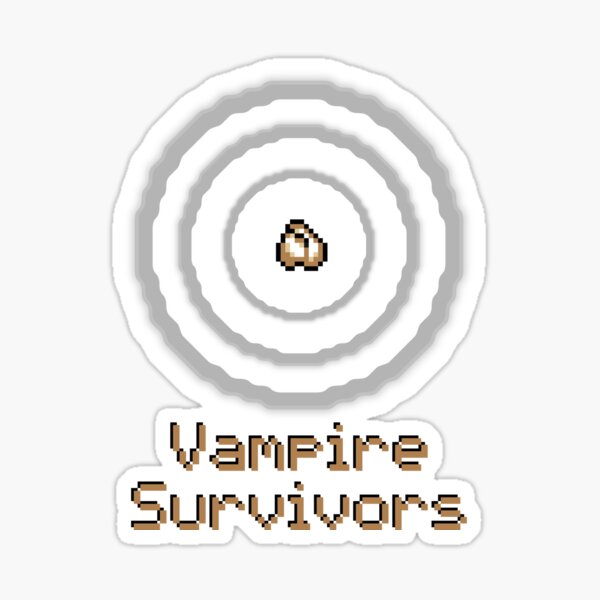 Vampire Survivors Garlic Sticker