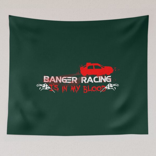 Item preview, Banger Racing is in my blood                     designed and sold by RosalynGifts.