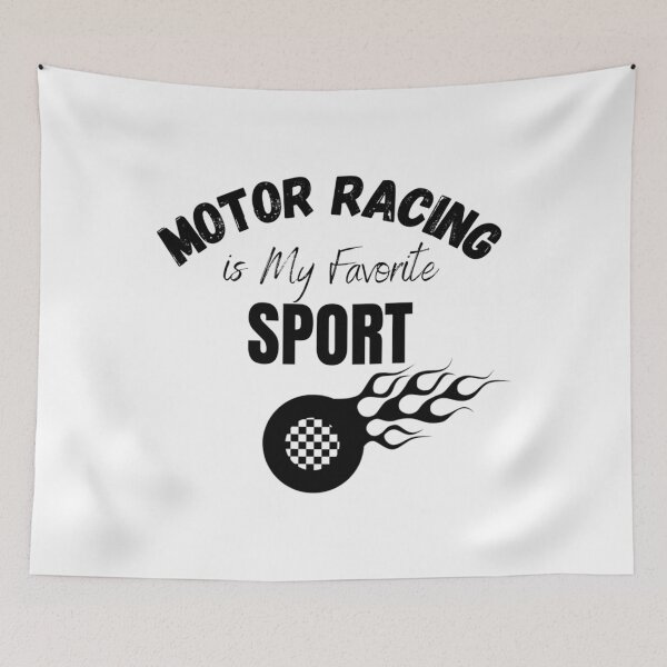 Item preview, Car Racing Is My Favorite Sport-car racing about game- gift for car lovers                   designed and sold by RosalynGifts.