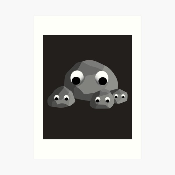 " Everything Everywhere ALL At Once A rock small rock And big rock