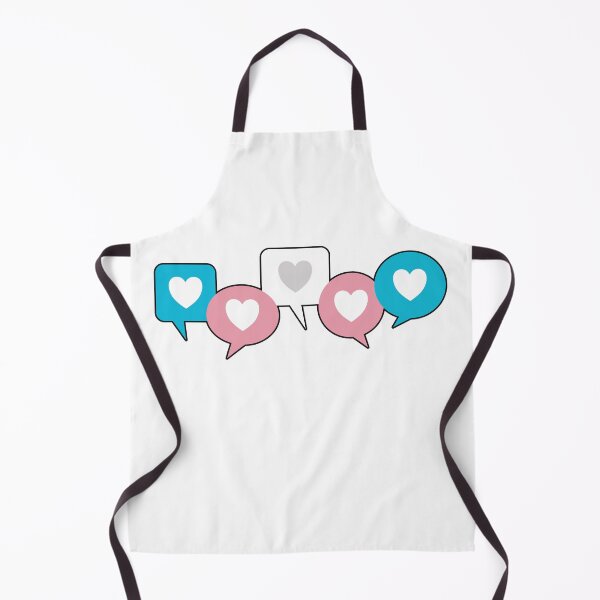 Item preview, Transgender Love Heart Speech Bubbles designed and sold by iscaStudioArt.