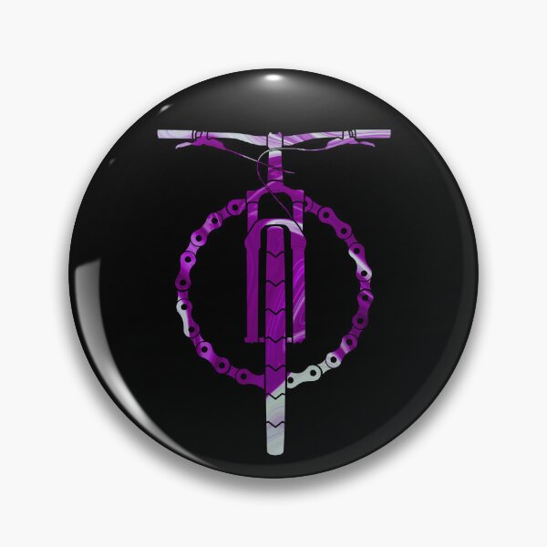 Item preview, Violet White Swirl Mountain Bike designed and sold by artOfCal013.