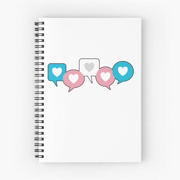 Item preview, Transgender Love Heart Speech Bubbles designed and sold by iscaStudioArt.