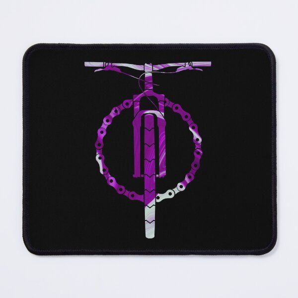 Item preview, Violet White Swirl Mountain Bike designed and sold by artOfCal013.