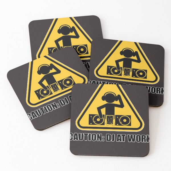 Item preview, caution DJ at work Classic T-Shirt designed and sold by LucyWilliam12.