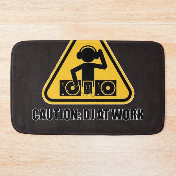 Item preview, caution DJ at work Classic T-Shirt designed and sold by LucyWilliam12.