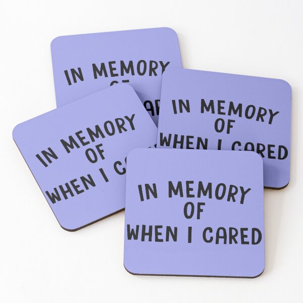 Item preview, In Memory Of When I Cared designed and sold by Moeez Javed.