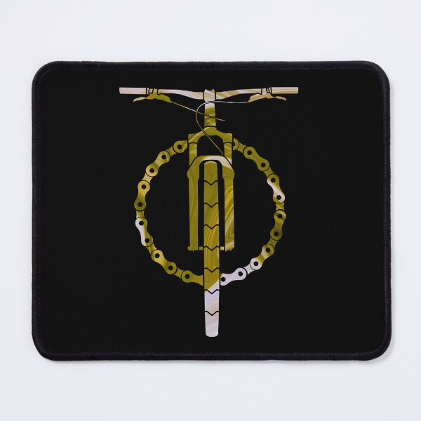 Item preview, Yellow White Swirl Mountain Bike designed and sold by artOfCal013.
