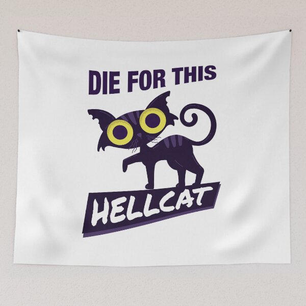 Item preview, Die for this hellcat | shirt v6 designed and sold by Grafik0.