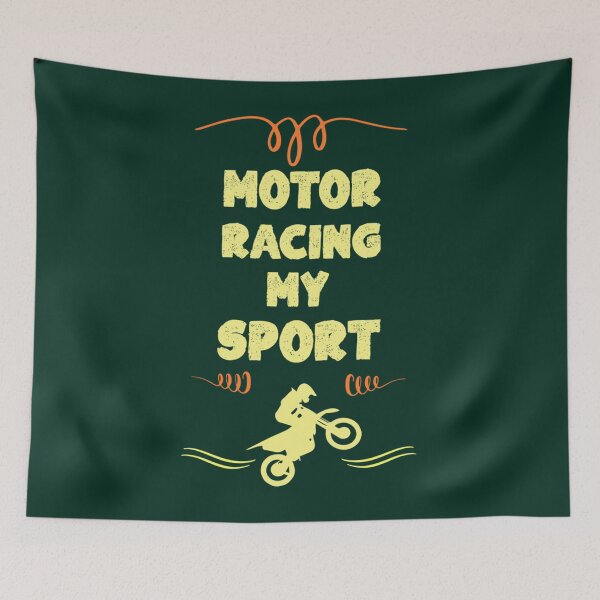 Item preview, motor racing is my sport                                               designed and sold by RosalynGifts.