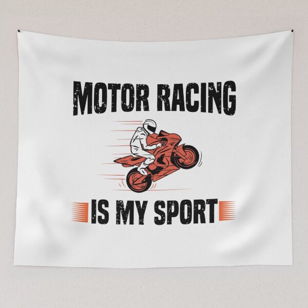 Item preview, Motor Racing Is My Sport                         designed and sold by RosalynGifts.