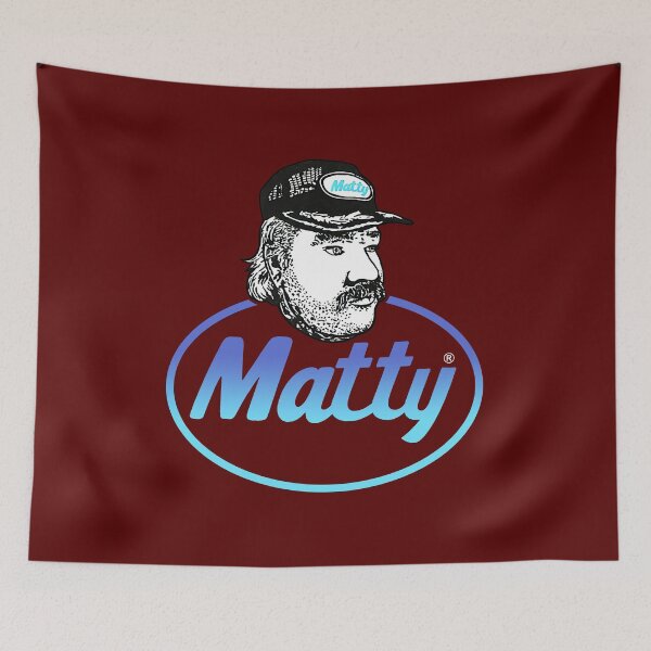 Item preview, Matty Matheson Chef Logo Blue Face Art Funny designed and sold by BANGERDF.
