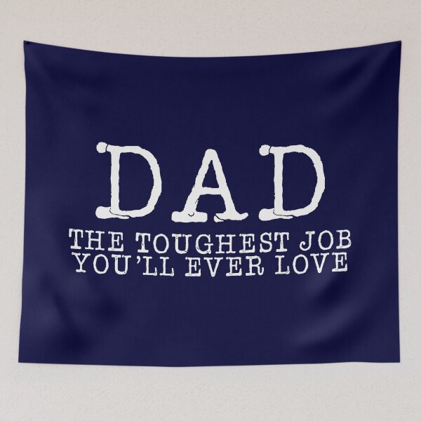 Item preview, Dad Toughest Job Youll Ever Love Humor Graphic Novelty Sarcastic Funny, Logo Cheap, Logo, Hot Search designed and sold by GHNMDA.