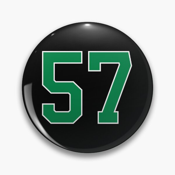 Item preview, 57 number, green lucky sports fifty seven designed and sold by ArtIsParty.
