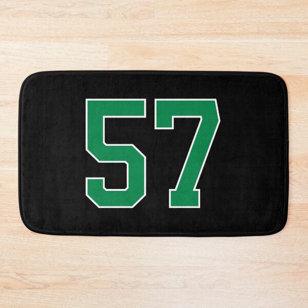 Item preview, 57 number, green lucky sports fifty seven designed and sold by ArtIsParty.