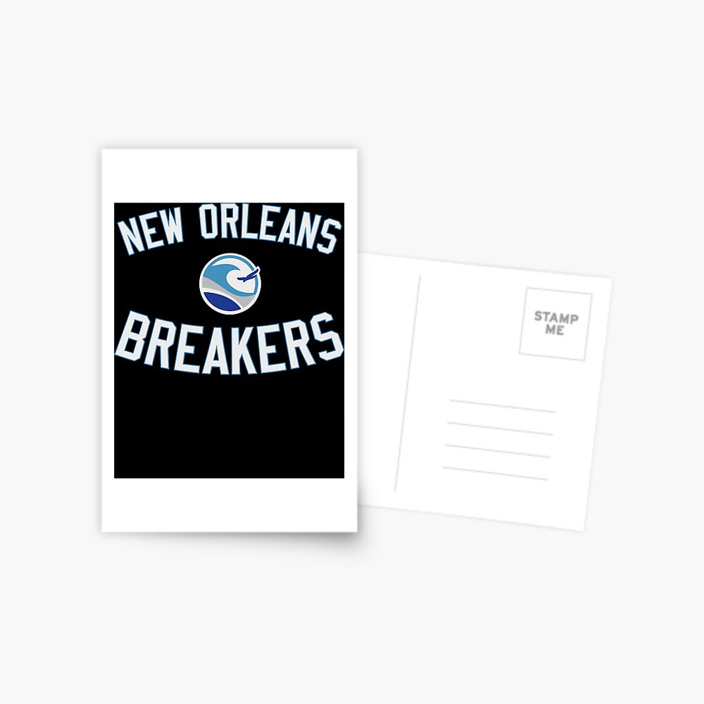 "Usfl Merch New Orleans Breakers Logo" Postcard by StevieNaftzgerp