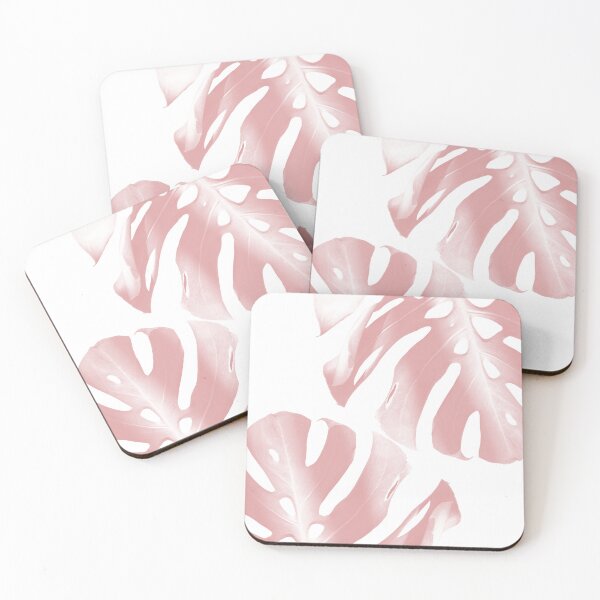Item preview, Blush Pink Monstera Leaves Dream #1 #decor #art  designed and sold by Anita's & Bella's Art.
