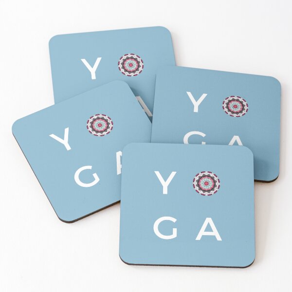 Item preview, Yoga Mandala cyan Design designed and sold by M-Infinite.