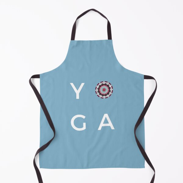 Item preview, Yoga Mandala cyan Design designed and sold by M-Infinite.