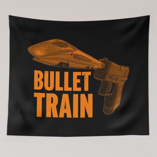 Item preview, Bullet Train Funny Conceptual Photographic Art For Gun Lovers designed and sold by BoggsNicolasArt.