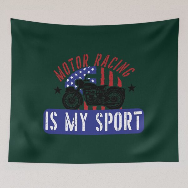 Item preview, Motor Racing Is My Sport                        designed and sold by RosalynGifts.