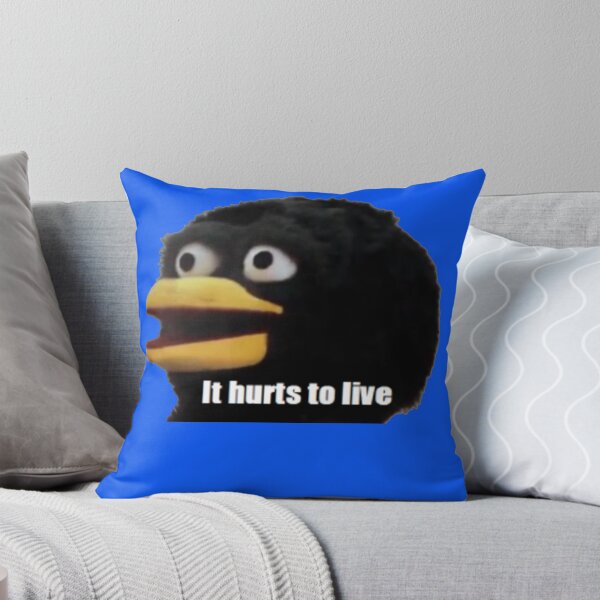 Item preview, it hurts to live Sticker designed and sold by RobertaConroy.