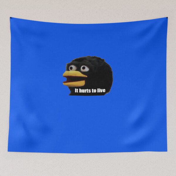 Item preview, it hurts to live Sticker designed and sold by RobertaConroy.