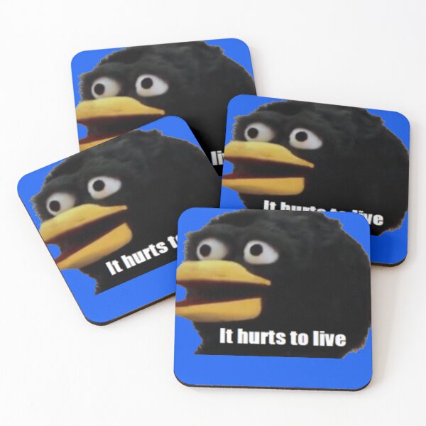 Item preview, it hurts to live Sticker designed and sold by RobertaConroy.