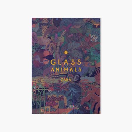 Glass Animals Zaba Art Board Print