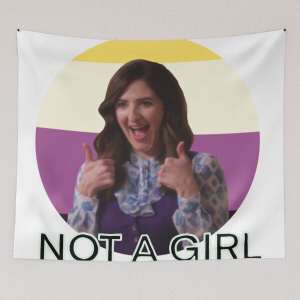 Item preview, Not A Girl designed and sold by BreakTheBinary.