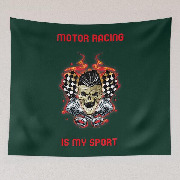 Item preview, Motor Racing Is My Sport                        designed and sold by RosalynGifts.