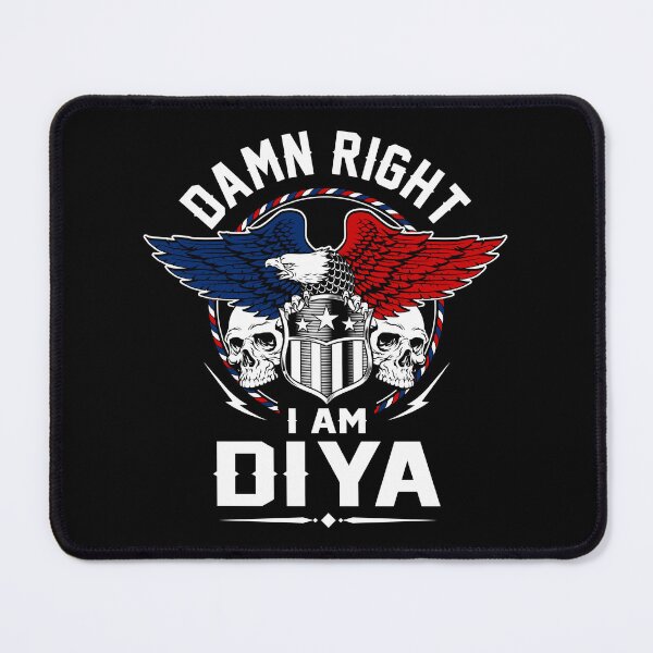 Item preview, Diya Name T Shirt - Damn Right I Am Diya Gift Item Tee designed and sold by rolandchel.