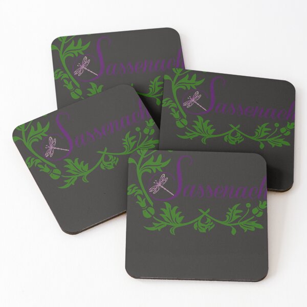 Aperçu de l'œuvre Logo floral libellule Sassenach Sticker créée et vendue par ArnoldSchmitz.