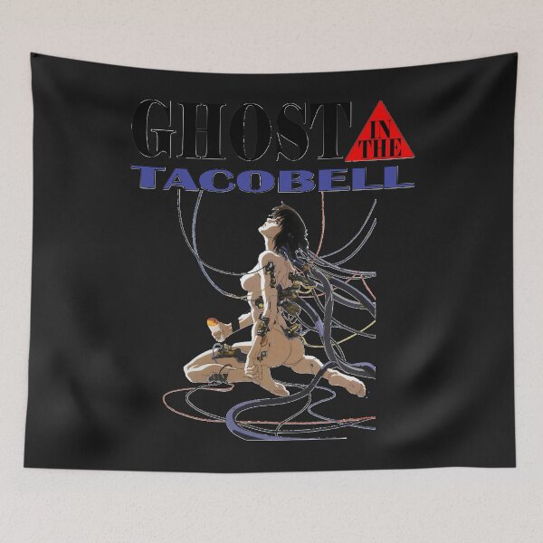 Item preview, Ghost in The Shell Ghost in The Taco Bell Retro Summer ees for Men  Popular Women Gift Ideas White C designed and sold by DruTyson.