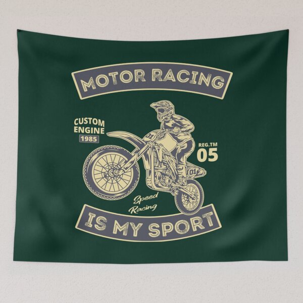 Item preview, Motor Racing is my sport - For Motor Racing Lovers                  designed and sold by RosalynGifts.
