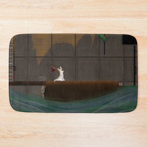 Item preview, Slugcat in cave designed and sold by sonoyang.