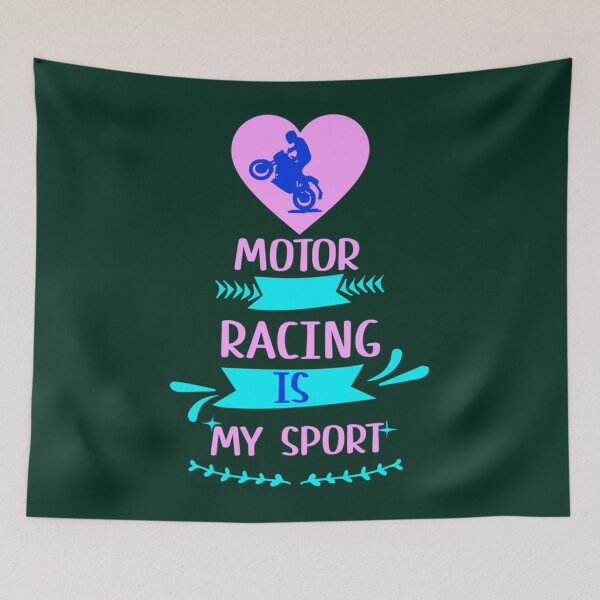 Item preview, motor racing is my sport  Motor Racing Is My Sport                    designed and sold by RosalynGifts.